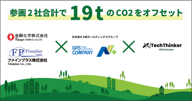 NGAS-Accelerator Program採択スタートアップのテックシンカーと日本海ガス絆ホールディングスグループのネクストプラスが提携。「カーボンクレジットの地産地消」サービスを富山県内で提供