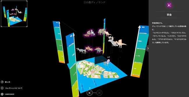 DNPプラザで「見かたを変える、ふしぎな恐竜展」を開催