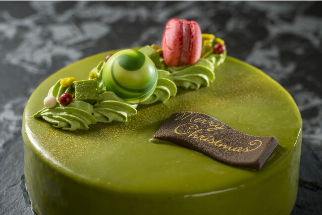 抹茶好きのためのクリスマスケーキ「2023 京はやしやの抹茶ノエル」ご予約受付開始。一年に一度、お茶屋が本気で作る7層仕立ての抹茶ケーキ。濃厚でリッチな抹茶と素材のハーモニーを楽しんで。