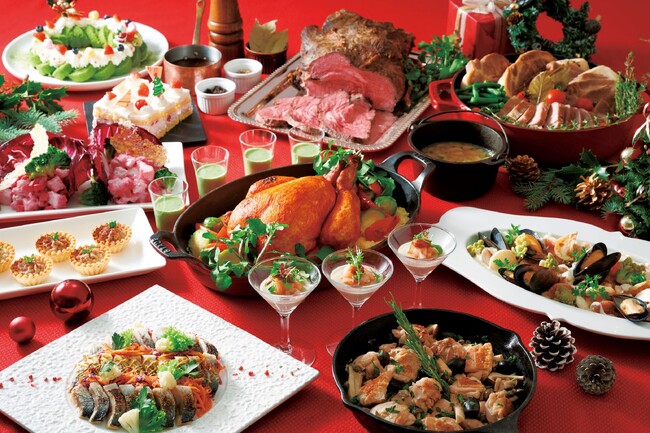 【横浜ロイヤルパークホテル】煌めくホリデーシーズンに贈る 「スカイブッフェ“Christmas＆New Year”」