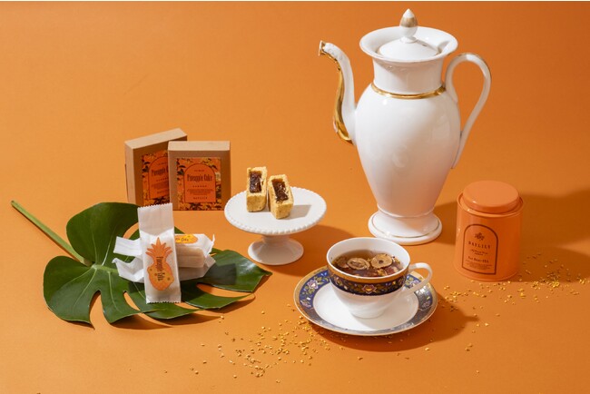 「万華×DAYLILY」金木犀（キンモクセイ）の香りで秋の訪れを感じる、初コラボレーションパイナップルケーキが10月10日（火）より新発売！