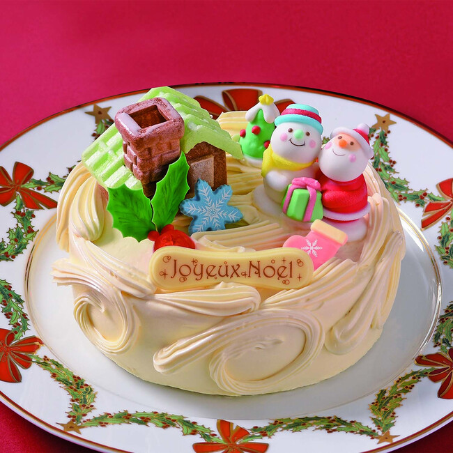 まもなく創業100周年 コロンバンのクリスマスケーキ
