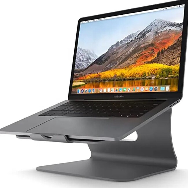 MacBookのデザインにマッチする洗練されたラップトップスタンド・姿勢を改善し首や肩の負担を軽減する「Ergon-Reach」を「Gloture楽天ストア」で販売開始