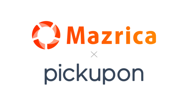 pickupon、クラウド営業支援ツール「Mazrica」の導入/活用支援を強化