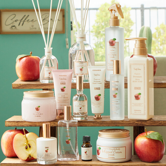 秋を彩る、果実感あふれるフレッシュな香り。2023年新たな「リンゴコレクション」が新登場！