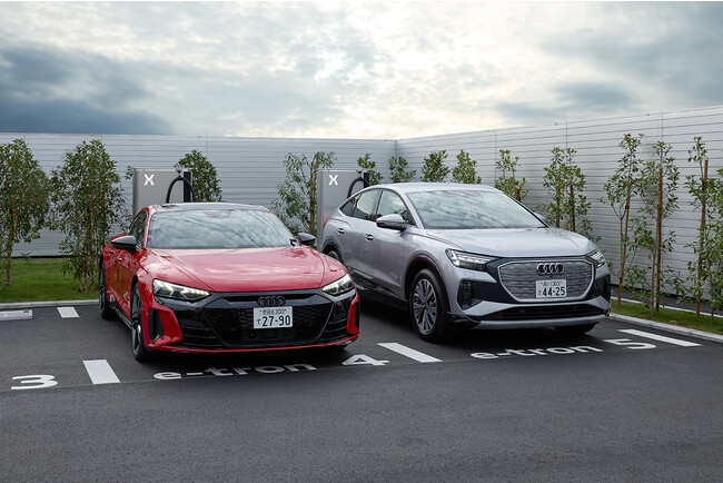 自動車メーカー向け第一号案件として、Audi 八王子に「Hypercharger」を納入