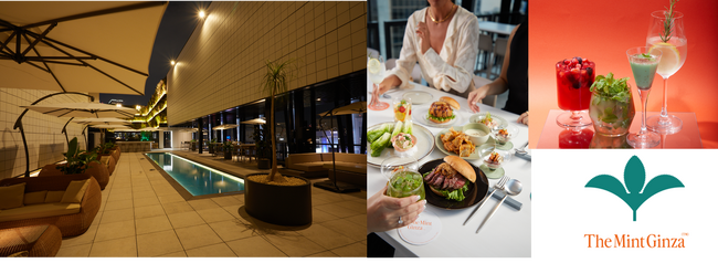 ルーフトップ カフェ&バーが銀座に登場 圧倒的な開放感！都会で空を感じられる「The Mint Ginza」