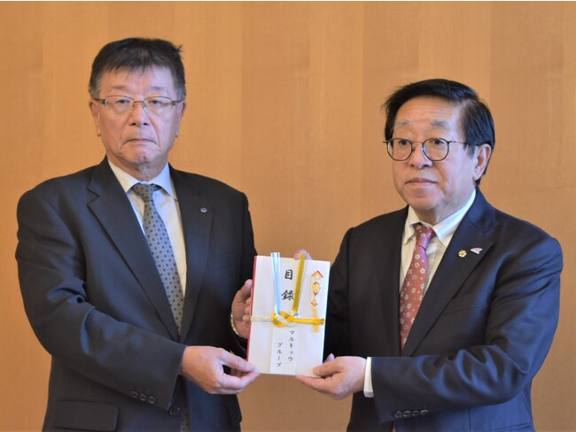 ２４時間テレビ　チャリティ募金をお届けしました