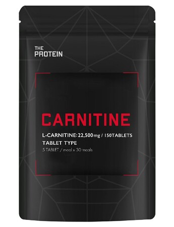 【累計販売数25万個突破のプロテインブランドTHE PROTEIN】トレーニング前や食後に！脂肪の燃焼をサポート！カルニチン 150錠が9月7日(木)に新発売！