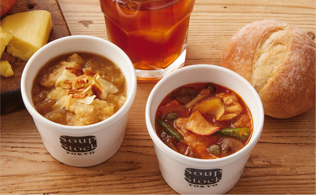 Soup Stock Tokyoで感じるアートの秋と食欲の秋。「ゴッホの玉葱のスープ」と「カチャトーラ」、「フェルメールの“牛乳を注ぐ女”のスープ」が１0月16日(月)から順次登場。