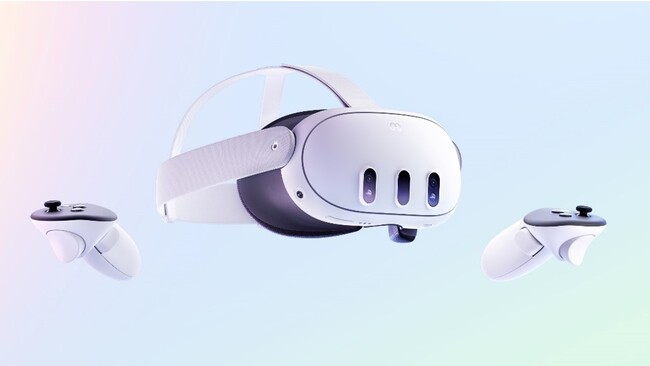 驚きの映像美・スリム化を実現！Meta最新モデル「Meta Quest3」を含むVRヘッドセットを法人向けに取り扱い開始！