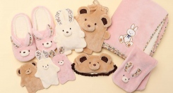 「うさぎ」と「くま」をモチーフにしたオリジナルあったかグッズ「furry　animals」をBleu Bleuetの店舗とオンラインストアより10/10発売！