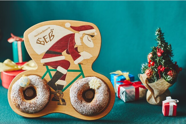 【星野リゾート　BEB5土浦】ホイールやタイヤでエコロジカルなクリスマス！廃棄予定の自転車が映える！？「BEB アップCYCLEクリスマス」開催｜期間：2023年12月1日～12月25日