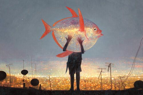 【銀座 蔦屋書店】絵本作家ショーン・タンのジークレー作品を展示する「The Art of Shaun Tan」を10月16日（月）より開催。日本初公開作品を含む30点を展示。
