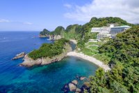 静岡県・西伊豆「堂ヶ島ニュー銀水」10月中旬から見頃の夕陽に合わせて「夕陽の思い出」がテーマの50周年特別企画を実施！抽選で無料宿泊券プレゼントも