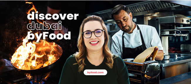 世界各国のフーディーに食体験を提供する「byFood.com」がドバイで映像プロダクション事業をスタート！