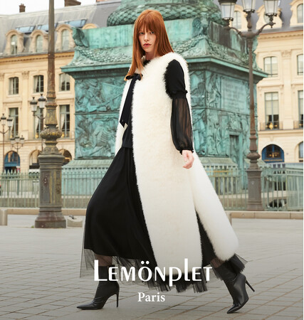 パリ発信のモダンな感性のファッションブランド「 Lemonplet （レモンプレット）」2023-24　秋冬コレクション発表 。