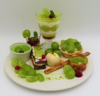 【近鉄百貨店奈良店】フルーツ＆スイーツカフェ「フルフルール」で奈良店限定のシャインマスカットメニューが登場！