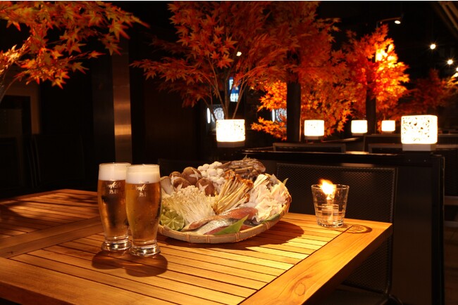 秋のBBQシーズン到来！「テラス×紅葉×BBQ」を赤坂で。バネバグース赤坂見附店で『紅葉テラスBBQプラン』がスタート