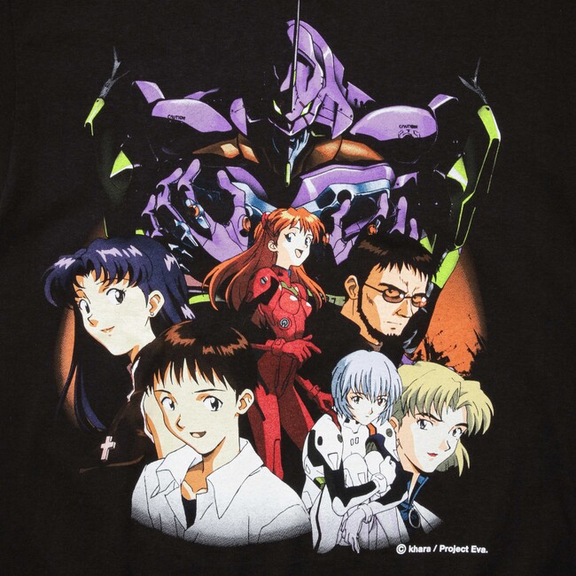 TVアニメ「新世紀エヴァンゲリオン」とGEEKS RULE（ギークス ルール）のコラボレーションTシャツを２G POP UP STUDIOにて限定先行販売。