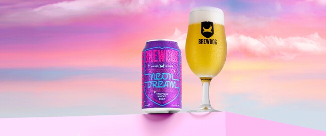 英国No.1クラフトビール・BREWDOGの新ラインナップが日本初上陸！ビールが苦手な方にも飲みやすいトロピカルで上品な味わい「ネオンドリーム」
