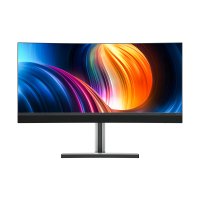 Mini LEDバックライト搭載の34インチ横長曲面モニター　10月12日より販売開始