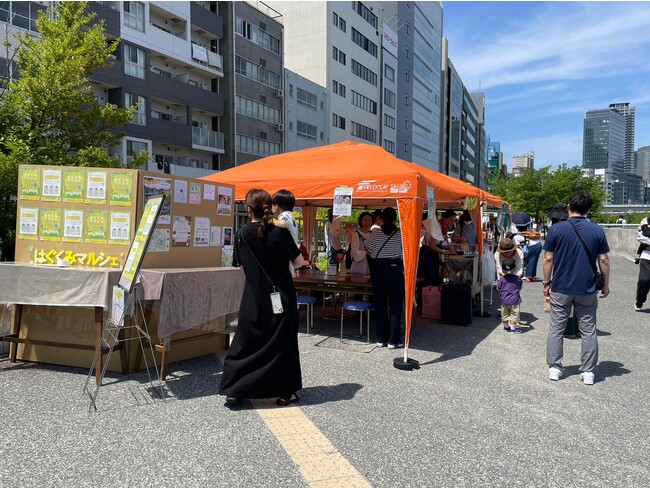水都大阪の美しい水辺でまちと親子がつながるマルシェ「はぐくみマルシェ」を開催します
