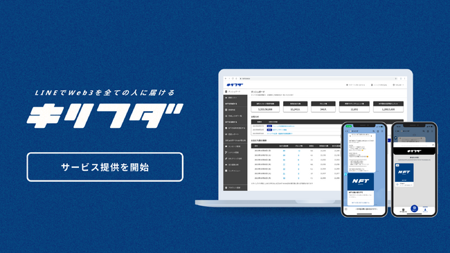 シンシズモ株式会社がNFTに関わるユーザー体験をLINEで完結させるサービス「キリフダ」をリリース