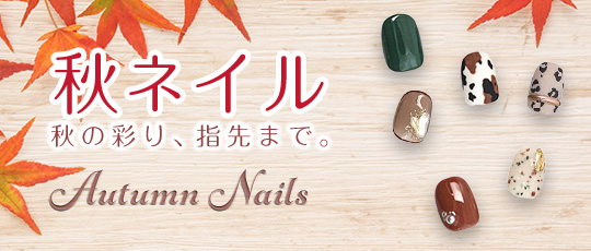 ミチネイルから、秋のリッチな新作ネイルをご紹介します♪