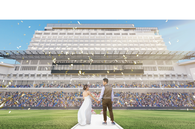 長崎スタジアムシティで結婚式！2023年11月より婚礼予約受付開始