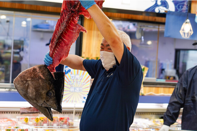 本まぐろ解体ショーを「サカナタベタイ MEGAドン・キホーテ本八幡店」で10月14日(土)・21(土)の2回開催!