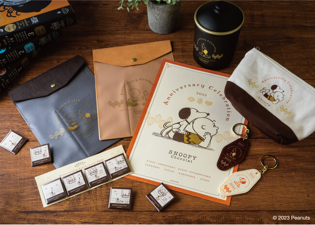 「SNOOPY」のチョコレートショップ「SNOOPY Chocolat」で4周年を記念した限定グッズが販売中