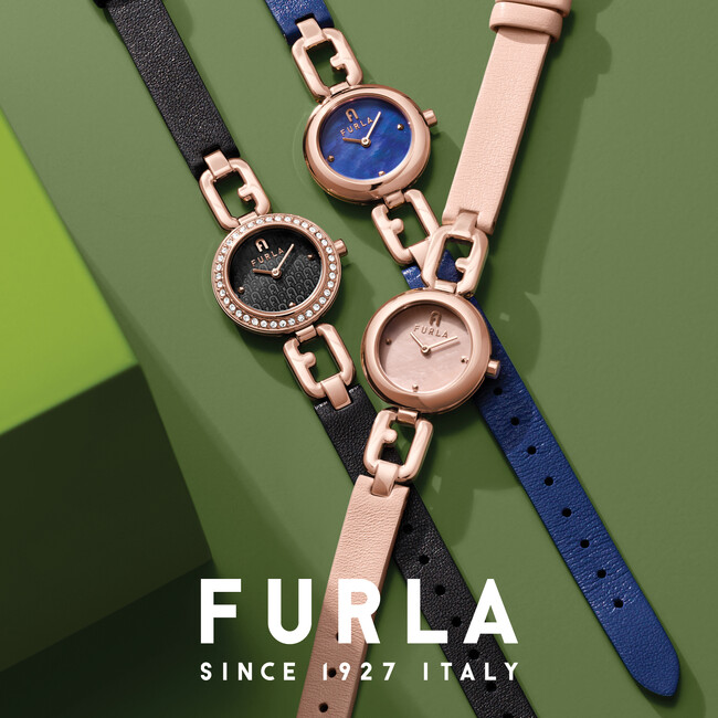 FURLA (フルラ)から、 マザーオブパール文字盤が上品で華やかな新作ウォッチ  『 FURLA ARCO CHAIN (フルラ アルコ チェーン) 』 が10月20日(金)に発売！ 