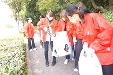 【神戸女子大学】神戸市中央区主催「身のまわりクリーンアップ作戦」に参加します。