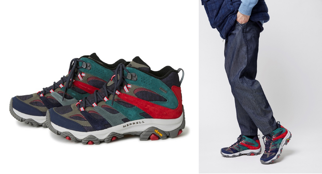 White MountaineeringとMERRELLコラボ第二弾「MOAB 3 SMOOTH MID GORE-TEX(R) X White Mountaineering」 10月14日(土)より発売