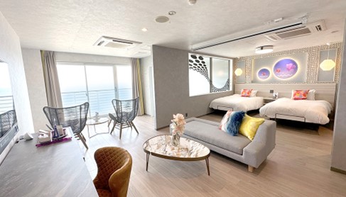 【お部屋でジェットバス】最高のロケーション！日本なのにハワイ気分！／サヤン・テラスHOTEL＆RESORT