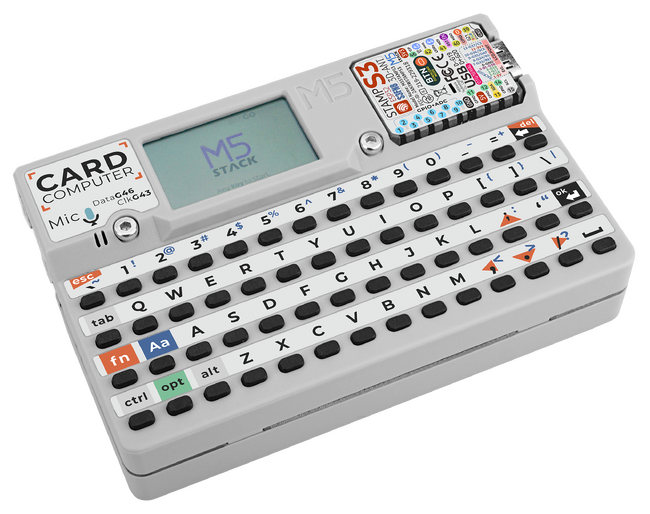M5Stack社新製品カードサイズのポータブルコンピュータ「M5Stack Cardputerキット（M5StampS3付属）」をスイッチサイエンスウェブショップにて2023年10月13日より販売開始