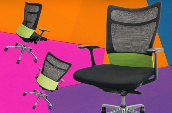 オカムラのロングセラー「フィーゴメッシュ」が2,000脚入荷！ 今回は特別価格15,000円にてご案内！ オフィスバスターズなら数が揃います！