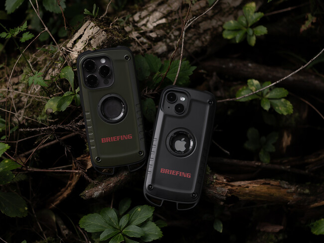 BRIEFING×ROOT CO.コラボレーション、カラビナループ搭載＆米国mil規格に準拠したタフ仕様なiPhone15/15Proケース販売開始