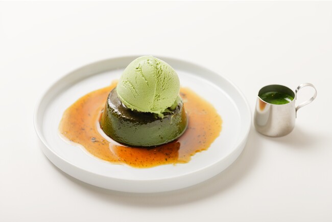京都宇治の老舗茶屋「森半」から、TREEE'S KYOTOの抹茶パティシエ木村慎助監修のレトロ抹茶プディングを新発売
