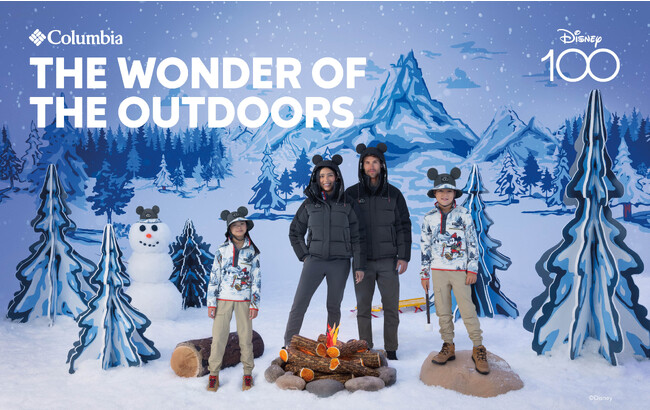 ディズニー創立100周年を祝うColumbiaの特別コレクション「THE WONDER OF THE OUTDOORS」