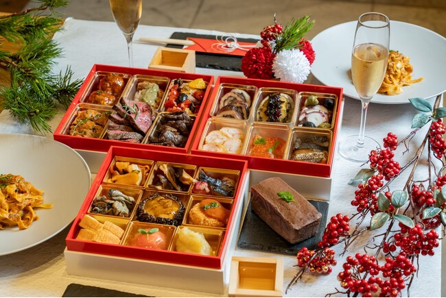 銀座・RESTAURANT DAZZLEがお届けする豪華食材が並ぶ、限定50食のお節が今年も発売！本日10月16日（月）よりご注文受付開始。