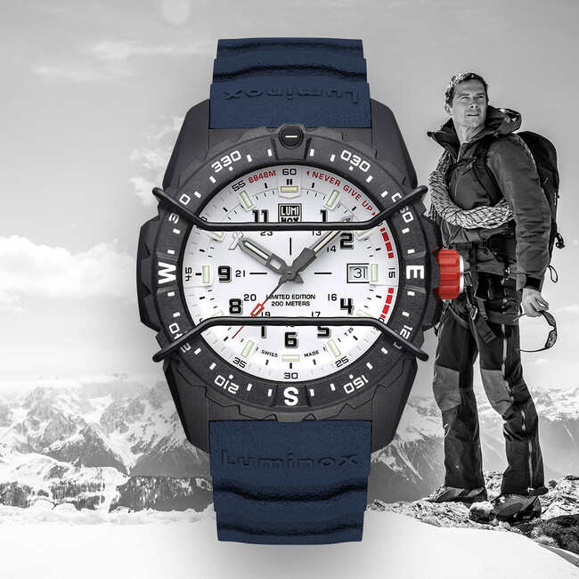 腕時計【ルミノックス】～世界を代表するサバイバル冒険家Bear Grylls(ベア・グリルス）25年間前のエベレスト登山を称えた世界限定モデル＆新カラーが本日世界同時情報解禁＆発売開始！