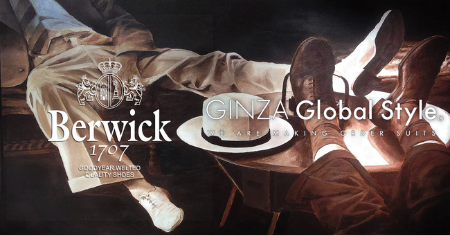 グローバルスタイルがスペイン発のシューズブランド【Berwick1707】の取り扱いをSTART！10/19～12/29までオーダースーツとシューズを組み合わせた『特別プラン』も新登場。