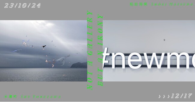 松田将英と米澤柊の二人展「NOT A GALLERY BUT AN IRONY」