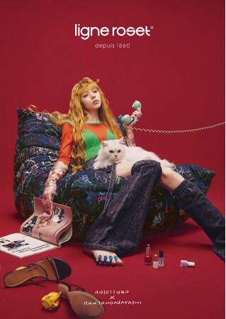 フランスのロングセラーソファ「ロゼトーゴ」50周年記念！ロゼトーゴ、日本人初のコラボデザイン！「ROSETTOGO 50th とんだ林蘭モデル」新発売
