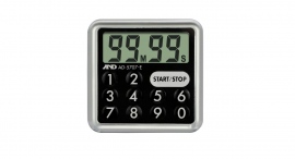 【新製品情報】Ａ＆Ｄは、防塵・防水保護等級IP54（防滴仕様相当）で、濡れた手でも使用可能な100分タイマー「AD-5707-E」を新発売いたしました。