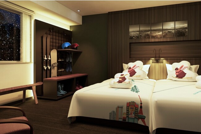 【OMO3札幌すすきの by 星野リゾート】スキーヤーのための客室「夜更かしスキーヤーズルーム」が誕生！「夜更かしスキープラン」提供開始｜期間：2023年11月17日～2024年4月7日