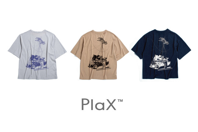 Bioworksが開発する植物由来でカーボンニュートラルな新素材PlaX(TM)️、現代美術家 保良雄がデザインするTシャツに採用