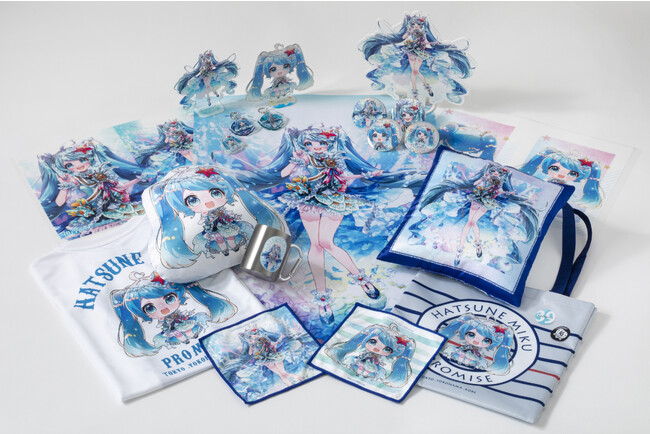 「初音ミクPROMISE-16歳の約束-」の公式オリジナルグッズ登場！ 2023年10月17日よりキャラアニ.comにて、受注販売開始！